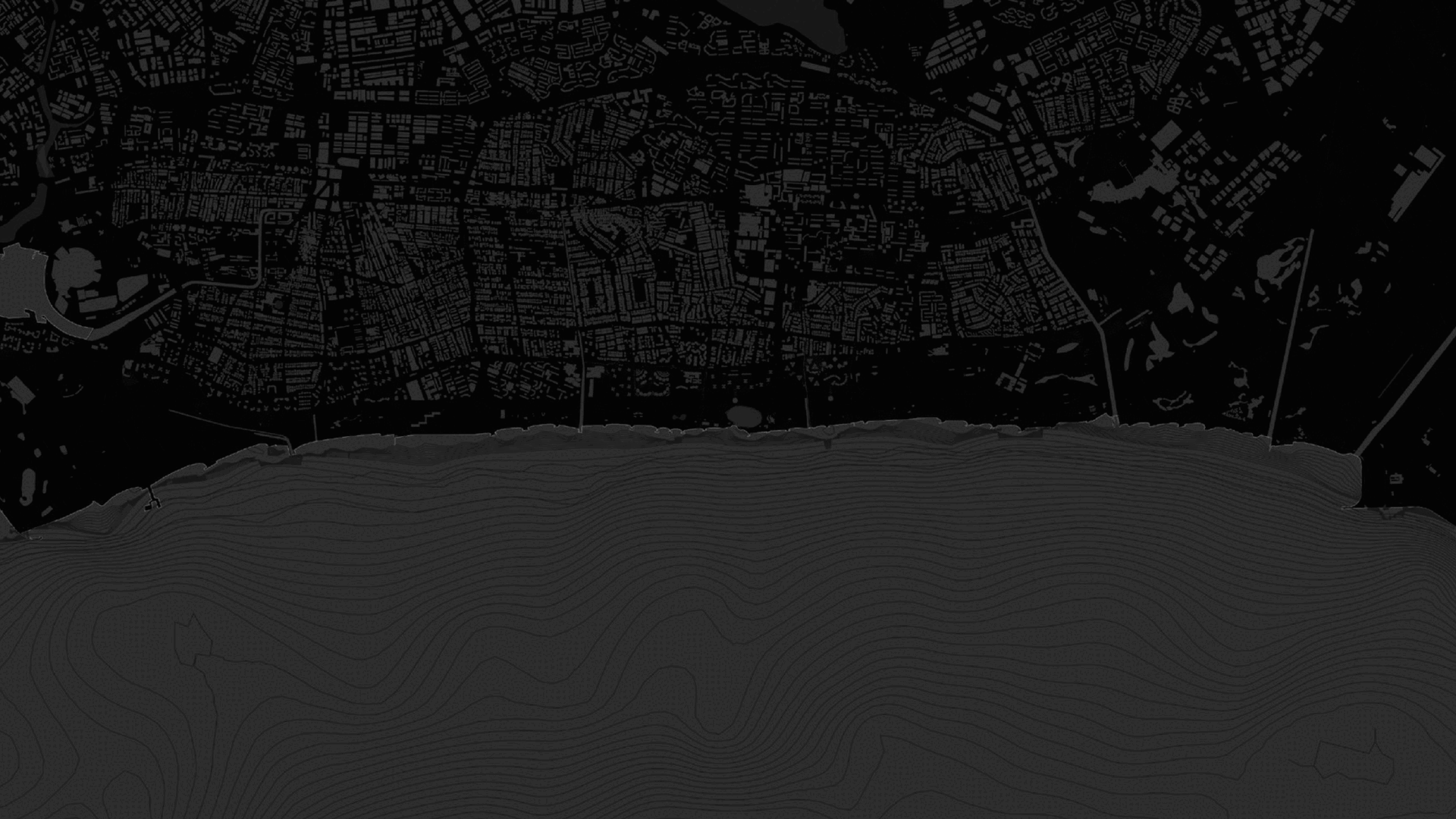 Reveries of a Moving Edge — animated coastal terrain