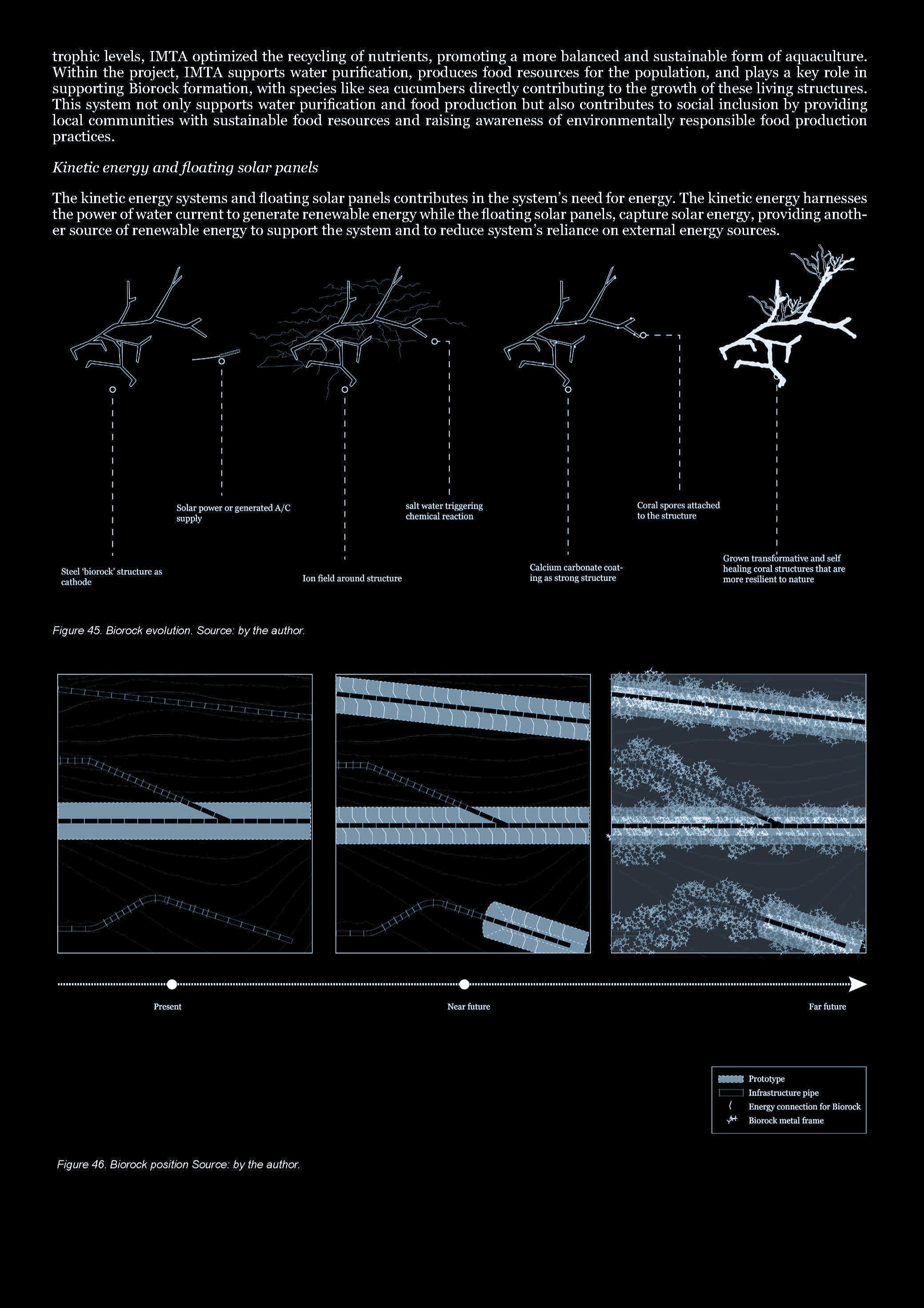 Wave and wind force diagrams